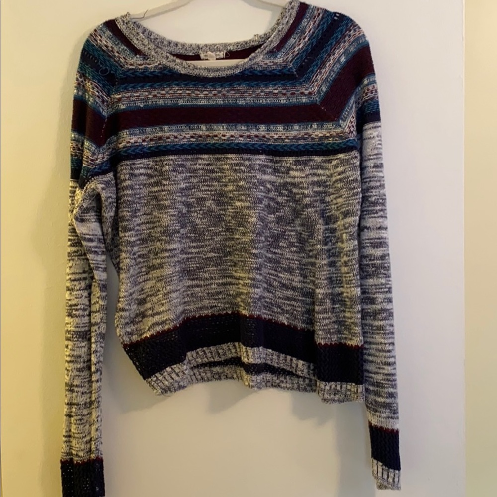 Blue sweater
